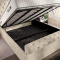 Berlin Upholstered Ottoman Bed