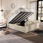 Berlin Upholstered Ottoman Bed