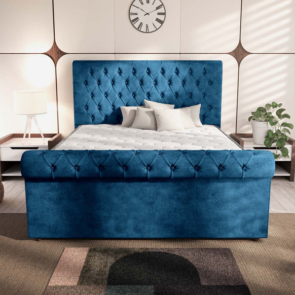 Berlin Upholstered Ottoman Bed