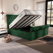 Berlin Upholstered Ottoman Bed