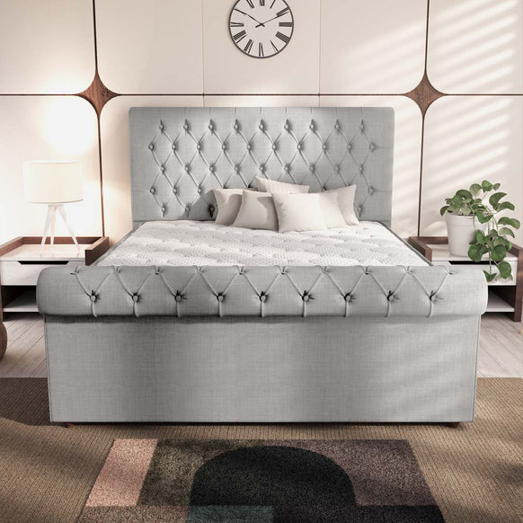 Berlin Upholstered Ottoman Bed
