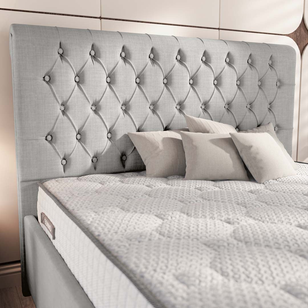 Berlin Upholstered Ottoman Bed