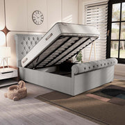 Berlin Upholstered Ottoman Bed