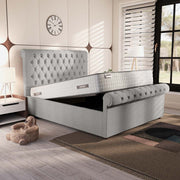 Berlin Upholstered Ottoman Bed