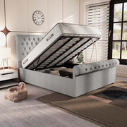 Berlin Upholstered Ottoman Bed