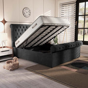 Berlin Upholstered Ottoman Bed