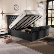 Berlin Upholstered Ottoman Bed