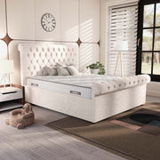 Berlin Upholstered Ottoman Bed