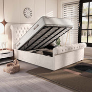 Berlin Upholstered Ottoman Bed
