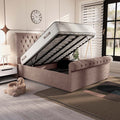 Berlin Upholstered Ottoman Bed