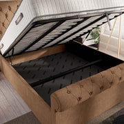 Berlin Upholstered Ottoman Bed