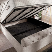 Berlin Upholstered Ottoman Bed