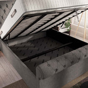 Berlin Upholstered Ottoman Bed