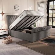 Berlin Upholstered Ottoman Bed