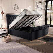 Berlin Upholstered Ottoman Bed