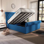 Berlin Upholstered Ottoman Bed