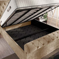 Berlin Upholstered Ottoman Bed