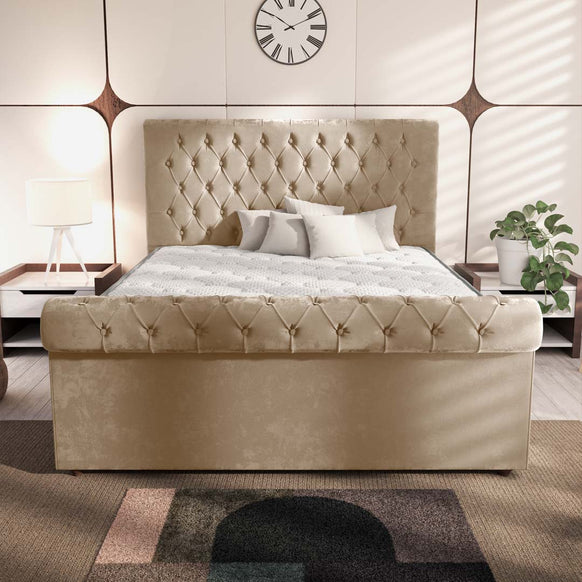 Berlin Upholstered Ottoman Bed