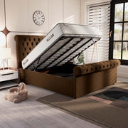 Berlin Upholstered Ottoman Bed