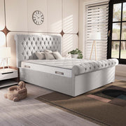 Berlin Upholstered Ottoman Bed