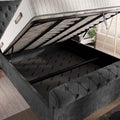 Berlin Upholstered Ottoman Bed