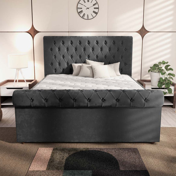 Berlin Upholstered Ottoman Bed