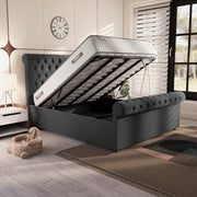 Berlin Upholstered Ottoman Bed