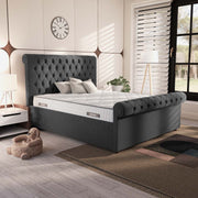 Berlin Upholstered Ottoman Bed