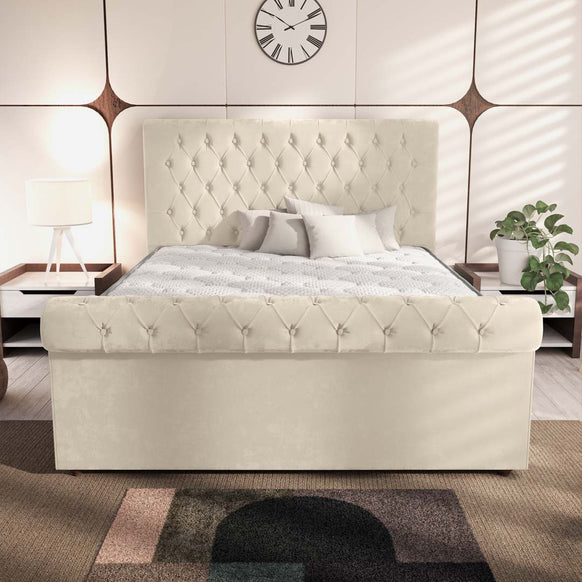 Berlin Upholstered Ottoman Bed
