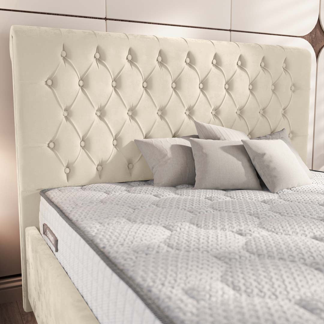 Berlin Upholstered Ottoman Bed