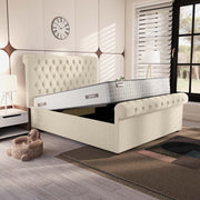 Berlin Upholstered Ottoman Bed