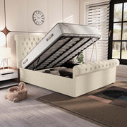 Berlin Upholstered Ottoman Bed