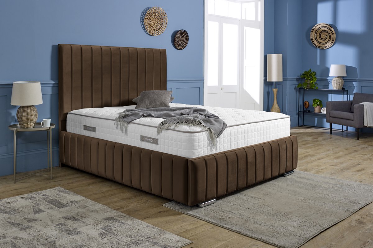 Milan Upholstered Ottoman Bed