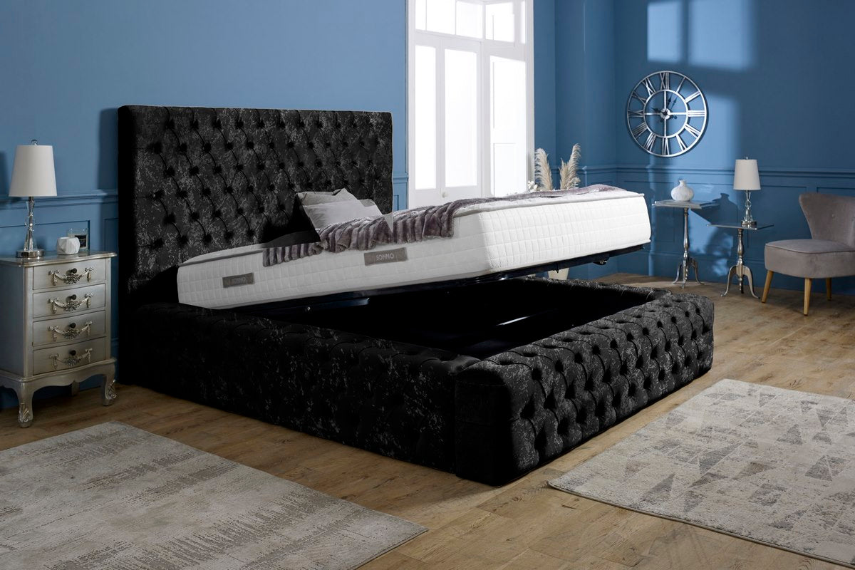 Ambassador Upholstered Ottoman Bed