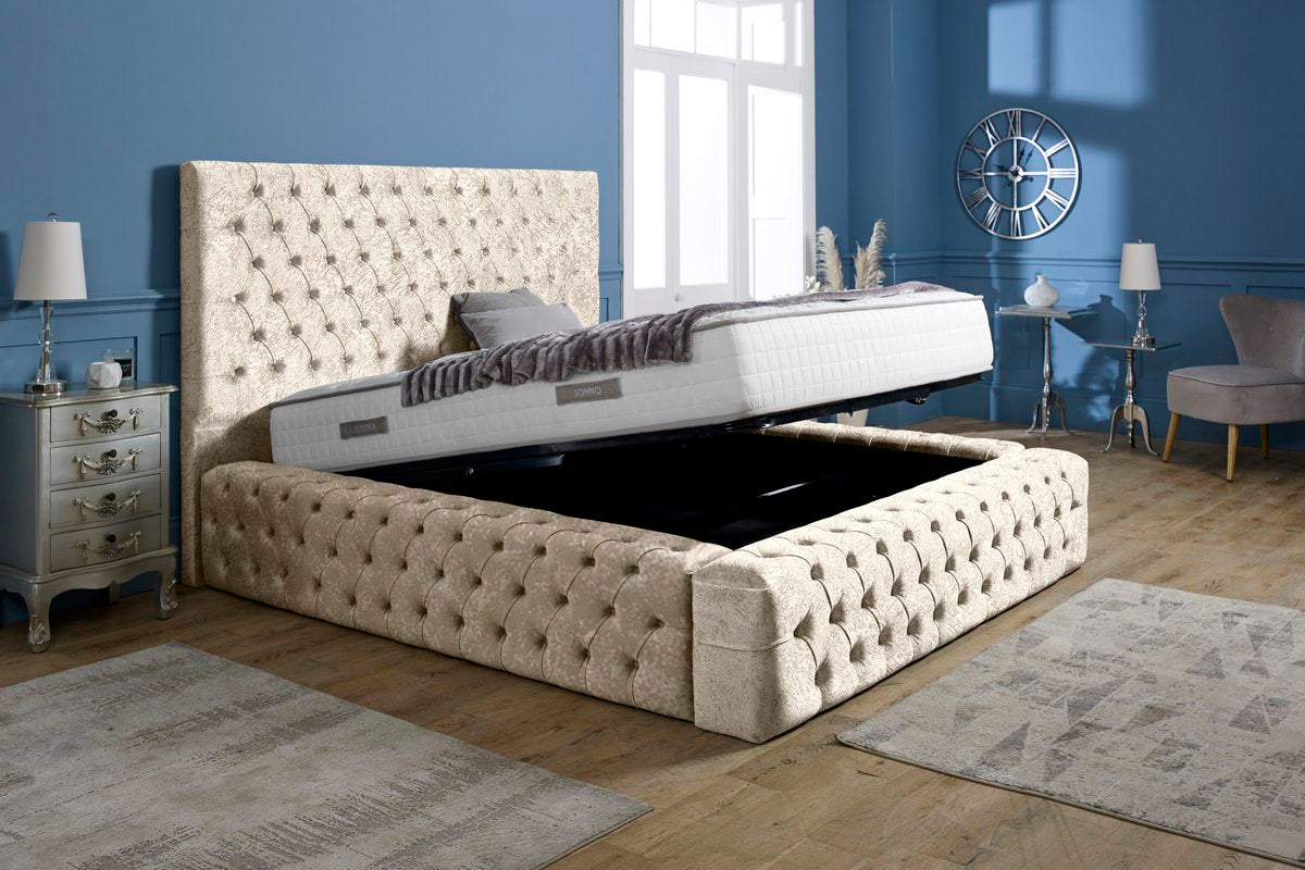 Ambassador Upholstered Ottoman Bed