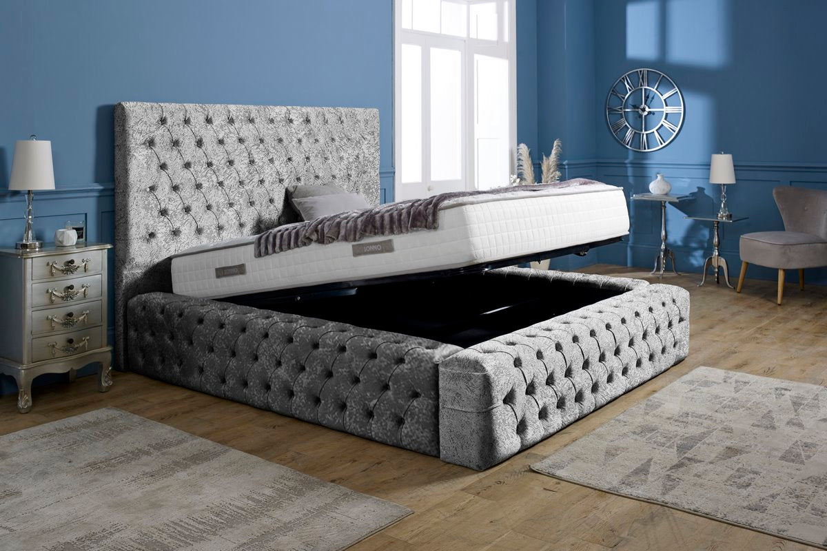 Ambassador Upholstered Ottoman Bed