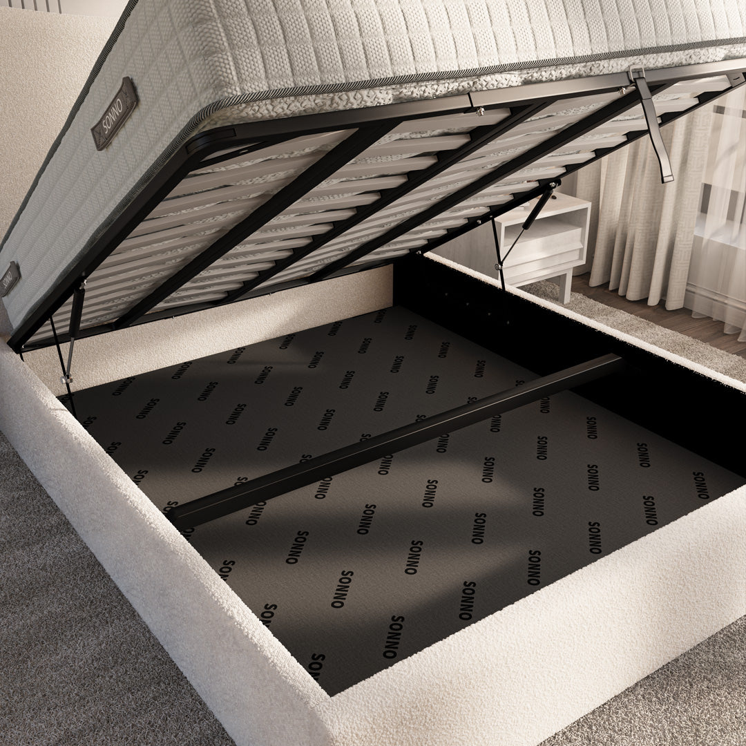 Cairo Upholstered Ottoman Bed
