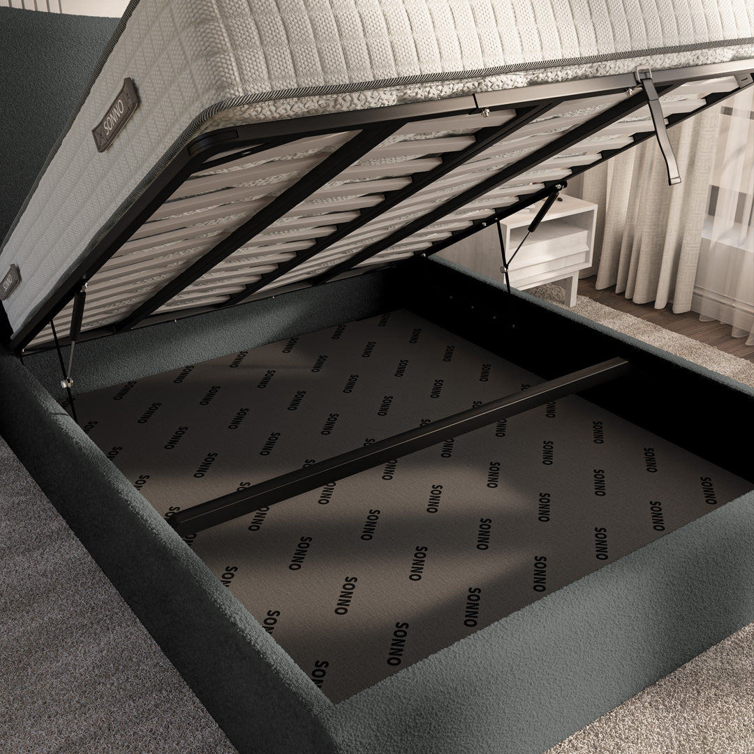 Cairo Upholstered Ottoman Bed