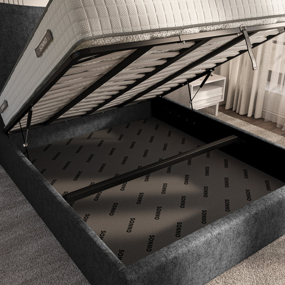 Cairo Upholstered Ottoman Bed