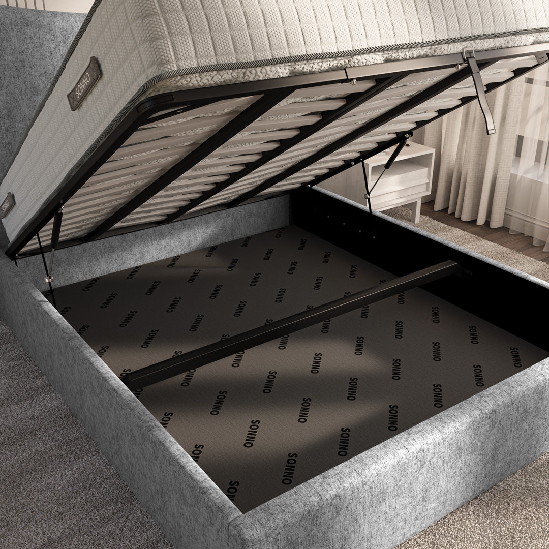 Cairo Upholstered Ottoman Bed