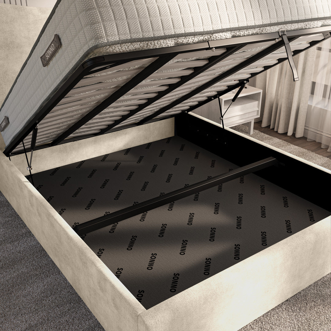 Cairo Upholstered Ottoman Bed