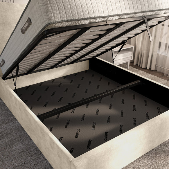 Cairo Upholstered Ottoman Bed