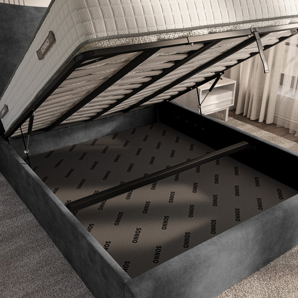 Cairo Upholstered Ottoman Bed