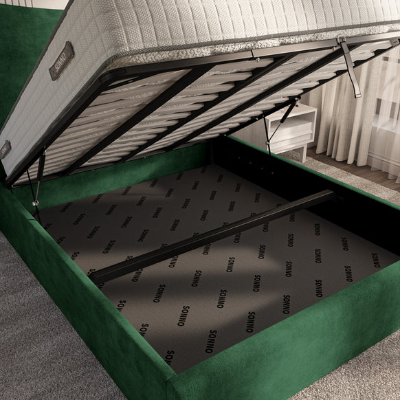 Cairo Upholstered Ottoman Bed