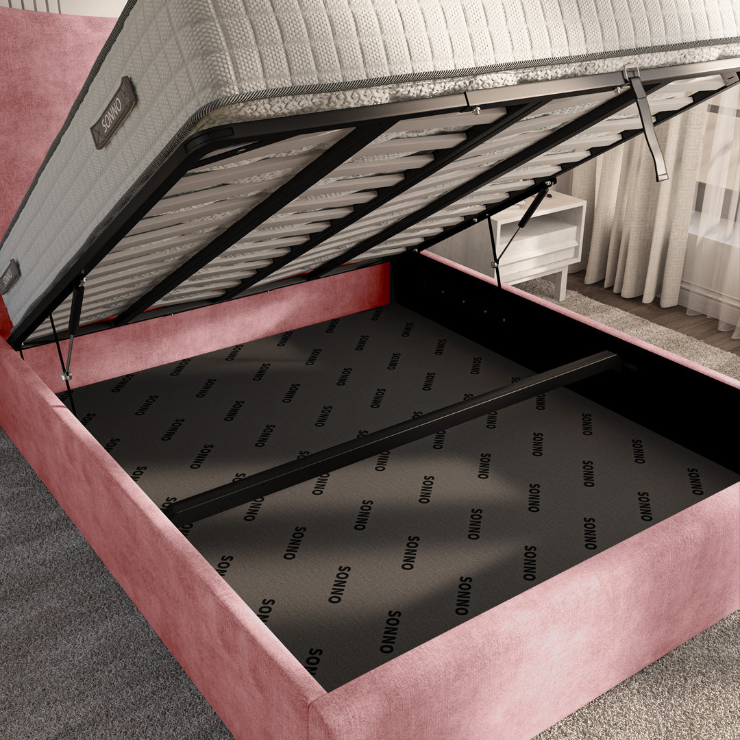 Cairo Upholstered Ottoman Bed