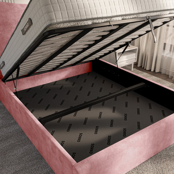 Cairo Upholstered Ottoman Bed