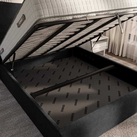 Cairo Upholstered Ottoman Bed