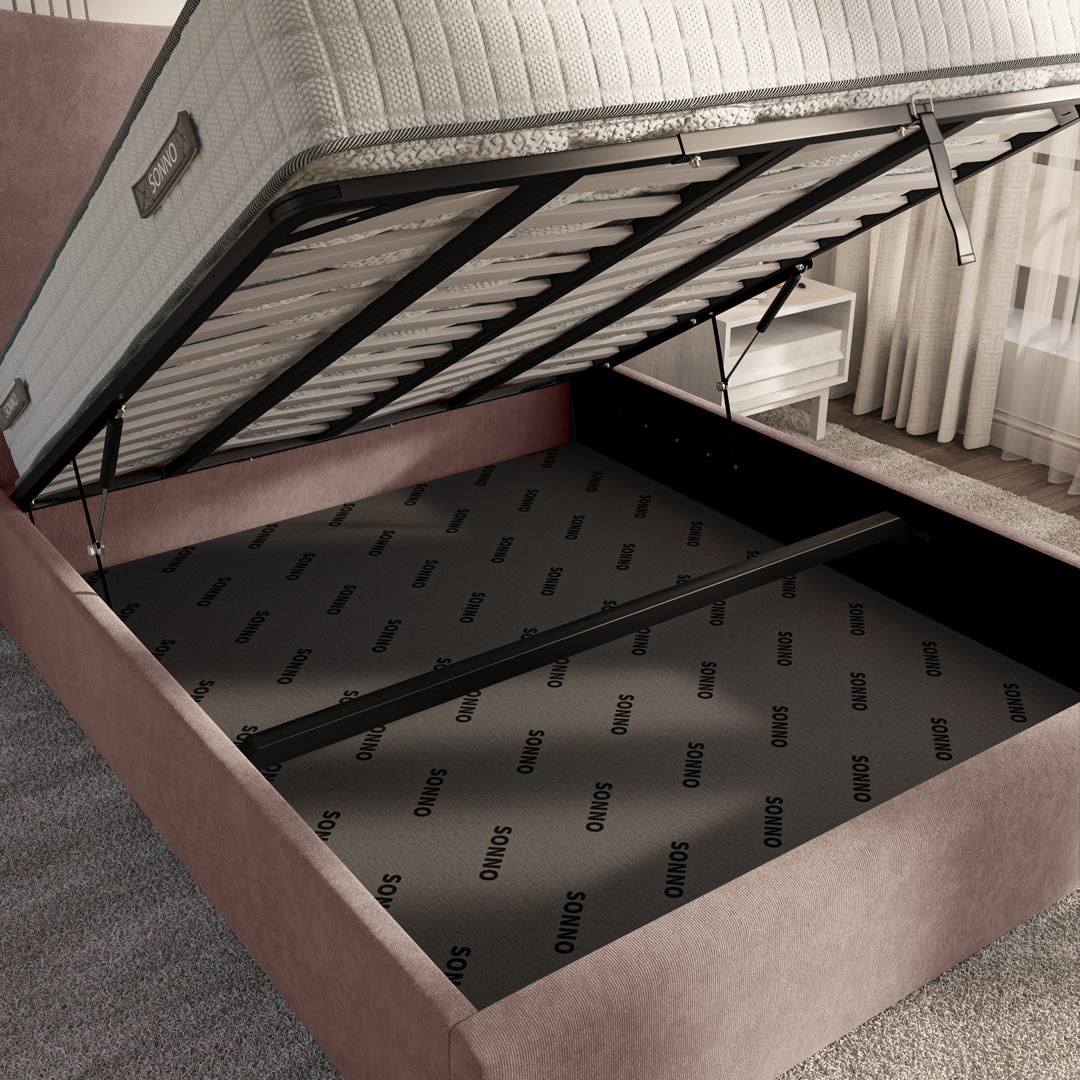 Cairo Upholstered Ottoman Bed