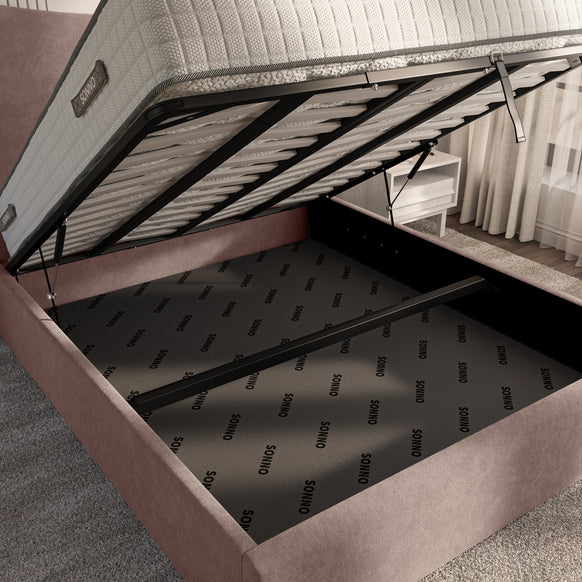 Cairo Upholstered Ottoman Bed
