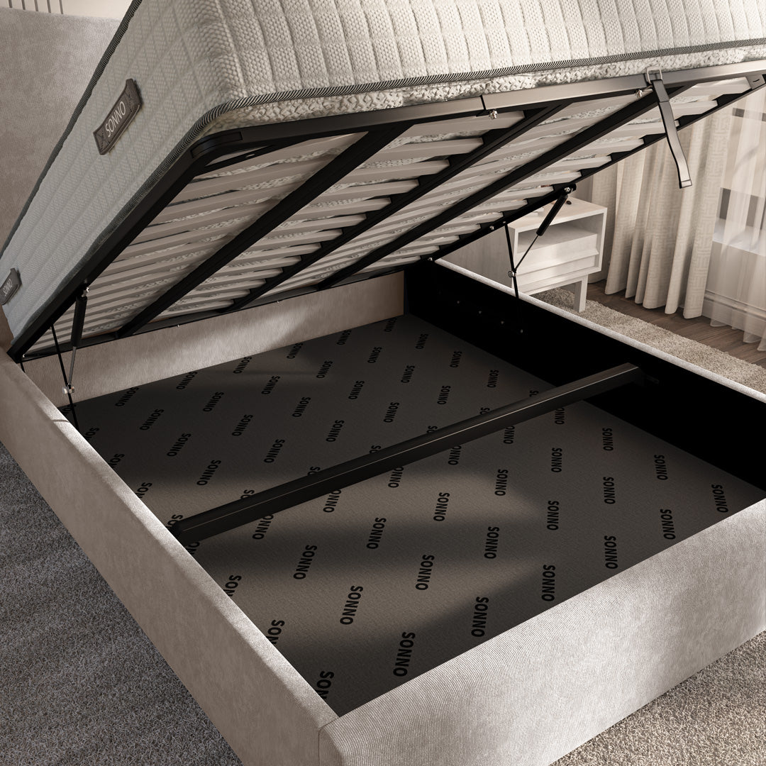 Cairo Upholstered Ottoman Bed